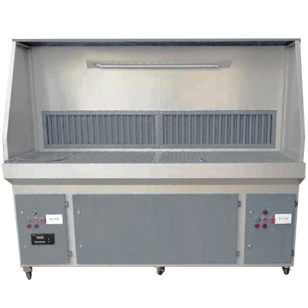 Шлифовальный верстак для зачистки отливок от облоя и остатков литниковой системы